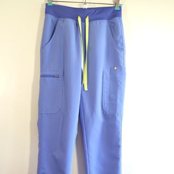 Figs Pants - FIGS Yola Yoga Scrub Pants Lavendar W22SW2023 Healthcare/Medical Women Size XXS